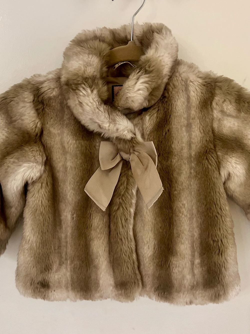 Juicy Couture Girls Faux Fur Coat
